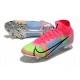 Nike Mercurial Superfly VIII Elite FG 2021 Różowy Niebieski Zielony