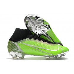 Nike Mercurial Superfly VIII Elite FG 2021 Zielony Czarny Chrom