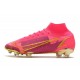 Nike Mercurial Superfly VIII Elite FG 2021 Różowy Złoty Czarny