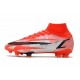 Nike Mercurial Superfly 8 Elite FG Czerwony Biały Czarny