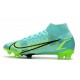 Nike Mercurial Superfly 8 Elite FG Niebieski Zielony