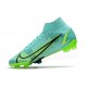 Nike Mercurial Superfly 8 Elite FG Niebieski Zielony