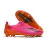 Korki Piłkarskie adidas X Ghosted.1 FG Różowy Czarny Pomarańczowy