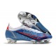 Korki Nike Mercurial Vapor 14 Elite FG Niebieski Czerwony Srebro