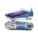 Korki Nike Mercurial Vapor 14 Elite FG Niebieski Czerwony Srebro