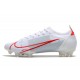 Korki Pilkarskie Nike Mercurial Vapor 14 Elite FG Biały Czerwony