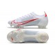 Korki Pilkarskie Nike Mercurial Vapor 14 Elite FG Biały Czerwony