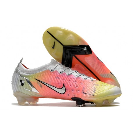 Buty Nike Mercurial Vapor XIV Elite FG Biały Czerwony Srebro