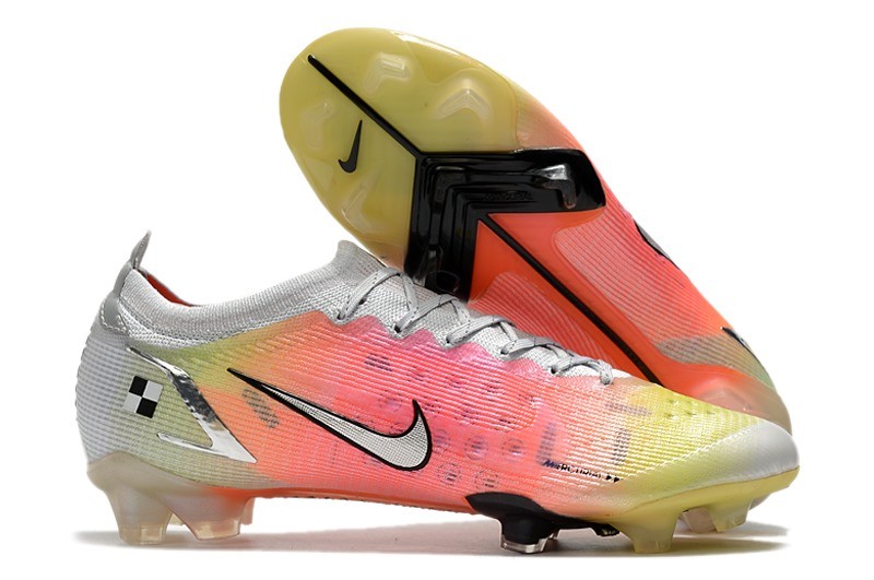 Buty Nike Mercurial Vapor XIV Elite FG Biały Czerwony Srebro