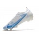 Buty Nike Mercurial Vapor XIV Elite FG Biały Niebieski
