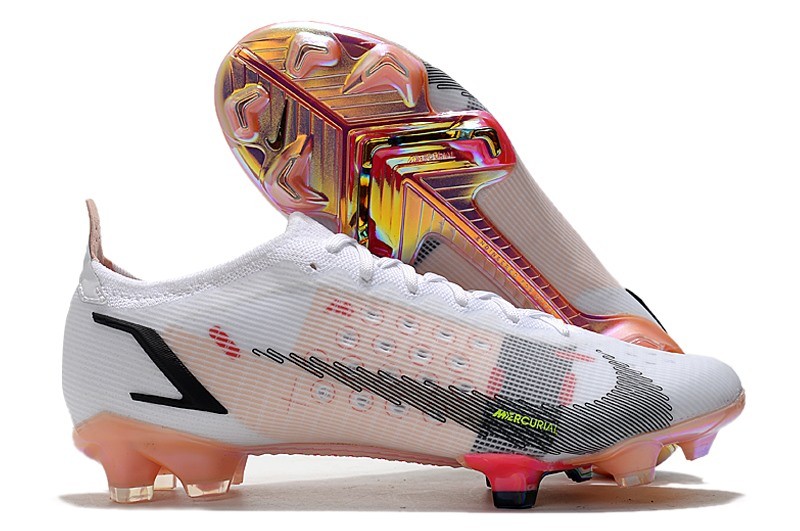 Buty Nike Mercurial Vapor XIV Elite FG Biały Czarny Czerwony