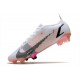 Buty Nike Mercurial Vapor XIV Elite FG Biały Czarny Czerwony