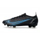 Buty Nike Mercurial Vapor XIV Elite FG Czarny Niebieski Wilczy