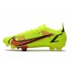 Buty Nike Mercurial Vapor XIV Elite FG Zawistny Czarny Czerwony