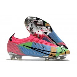 Buty Nike Mercurial Vapor XIV Elite FG Różowy Niebieski Czarny