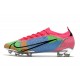 Buty Nike Mercurial Vapor XIV Elite FG Różowy Niebieski Czarny