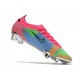 Buty Nike Mercurial Vapor XIV Elite FG Różowy Niebieski Czarny