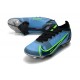 Buty Nike Mercurial Vapor XIV Elite FG Niebieski Czarny Zawistny