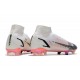 Nike Mercurial Superfly 8 Elite FG Biały Czerwony Czarny