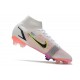 Nike Mercurial Superfly 8 Elite FG Biały Czerwony Czarny