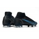 Nike Mercurial Superfly 8 Elite FG Czarny Niebieski