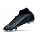 Nike Mercurial Superfly 8 Elite FG Czarny Niebieski