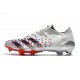 Buty adidas Predator Freak.1 Low FG Srebro Czerwony Czarny