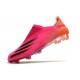 Buty Piłkarskie adidas X Ghosted + FG Różowy Czarny Pomarańczowy