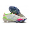 Korki Adidas Copa Sense+ FG Biały Solar żółty Shock Różowy