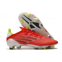 Buty piłkarskie korki X Speedflow.1 FG Adidas Czerwony Czarny Biały