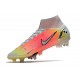 Nike Mercurial Superfly 8 Elite SG-PRO Ac Biały Czerwony Srebro