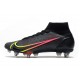 Nike Mercurial Superfly 8 Elite SG-PRO Ac Czarny Czerwony